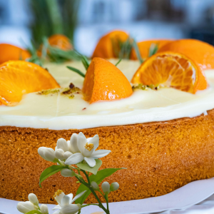 Orange Blossom Flower Use in Cake
