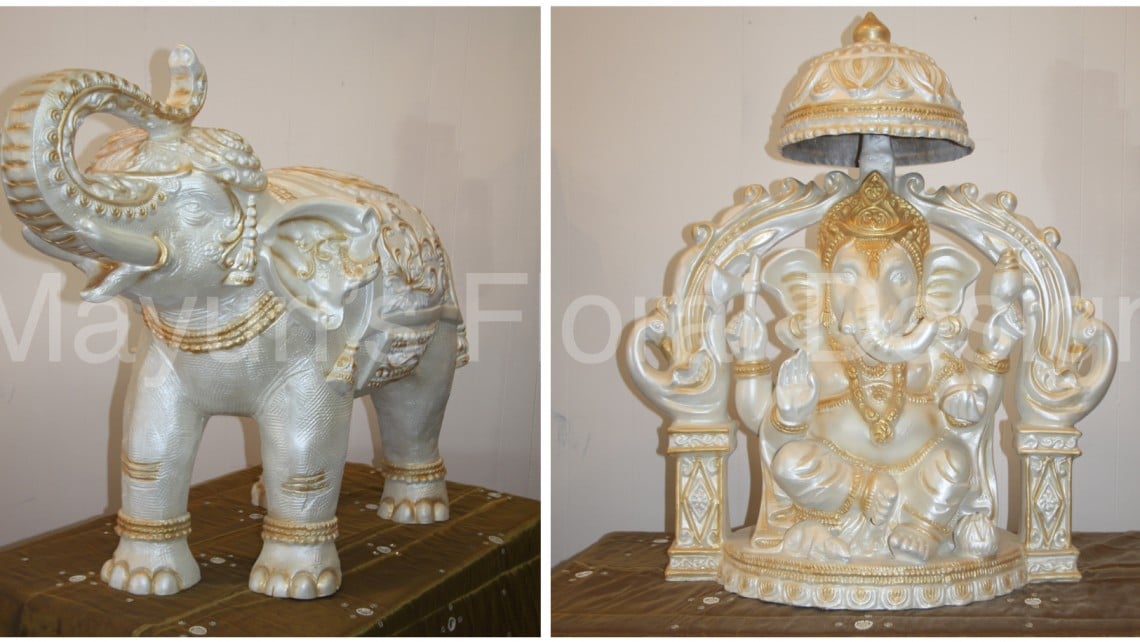 Elephant-Ganesh-entrance-indian-wedding-ceremony