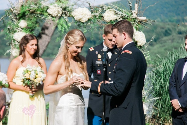 Ceremony Hudson Valley Military Wedding Destination Wedding Planner Florist July 4th